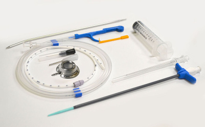 Система для венозно-артериального доступа c портом эллипсовидным PORT TI (титановым) с катетером 8 F и набором для установки купить оптом в Грозном