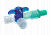Кран 3-ходовой Дискофикс С 360° синий купить в Грозном