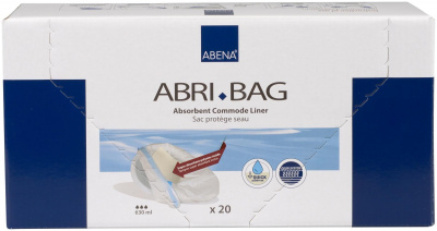 Abri-Bag Гигиенические впитывающие пакеты для туалета 51,5x39 см купить оптом в Грозном