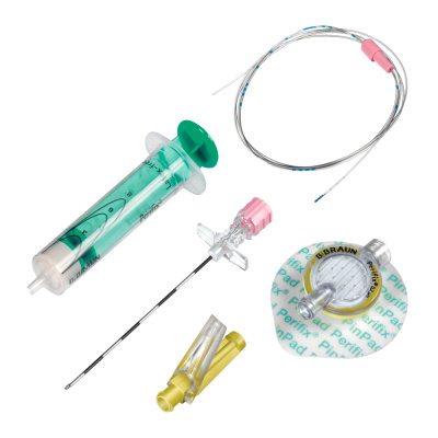 Набор для эпидуральной анестезии Перификс 420 18G/20G, фильтр, ПинПэд, шприцы, иглы  купить оптом в Грозном